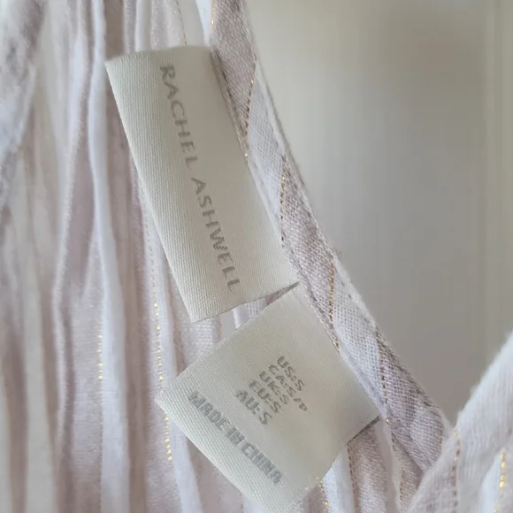 Rachel Ashwell Striped Maxi Dress Sz Small - Picture 2 of 6